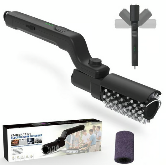 Cordless Electric BBQ Grill Cleaning Brush