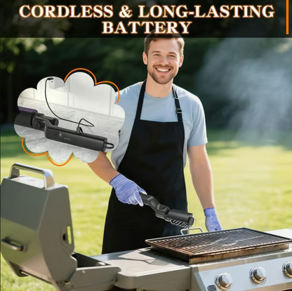 Cordless Electric BBQ Grill Cleaning Brush