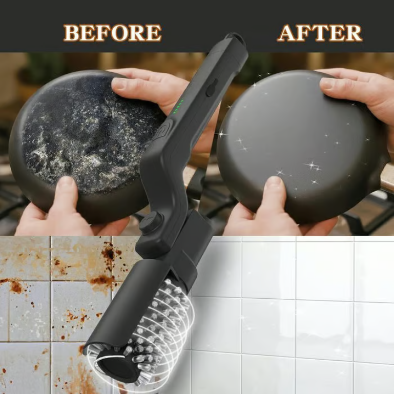 Cordless Electric BBQ Grill Cleaning Brush