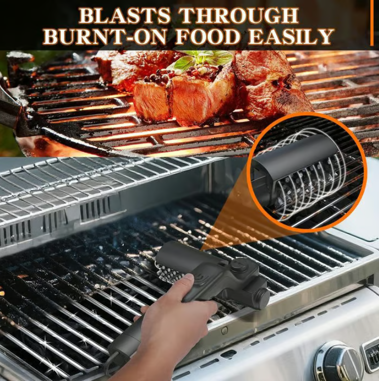 Cordless Electric BBQ Grill Cleaning Brush