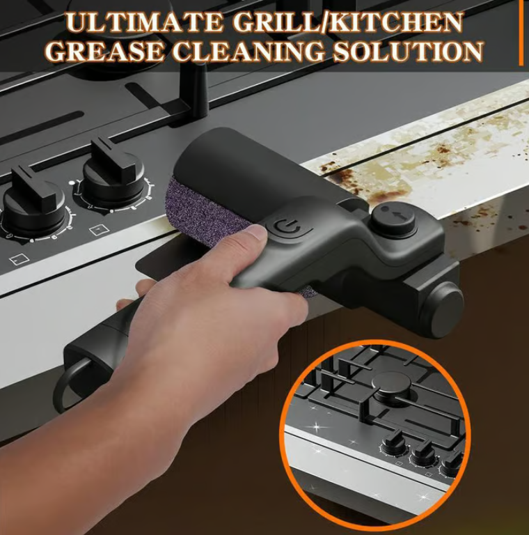 Cordless Electric BBQ Grill Cleaning Brush