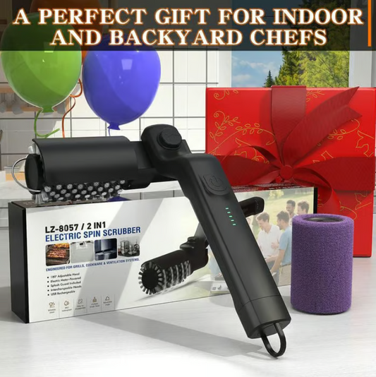Cordless Electric BBQ Grill Cleaning Brush