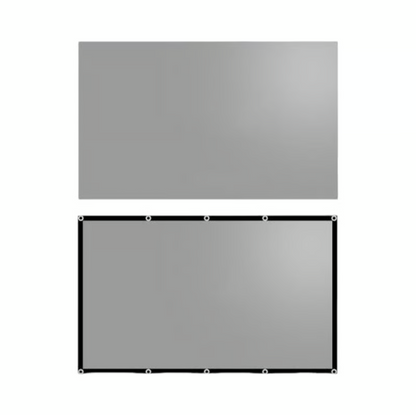 Portable Anti-Glare Projector Screen for Home Cinema