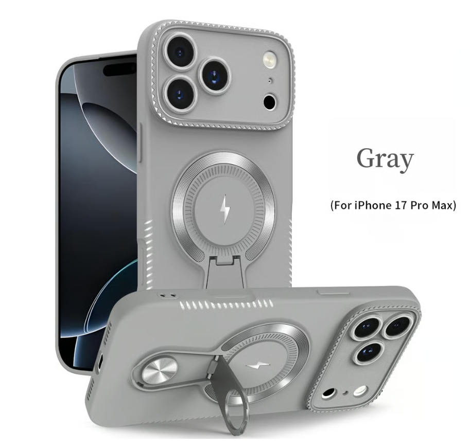 Magnetic Shockproof iPhone Case with Stand