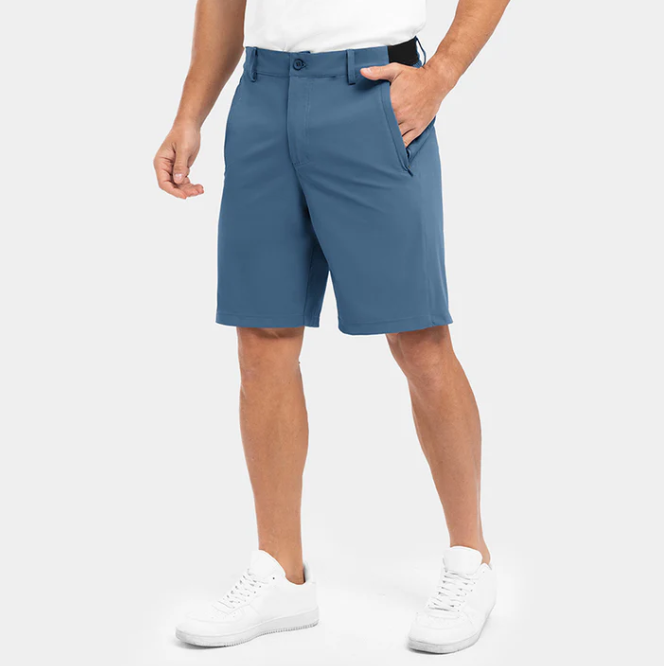 Men’s Lightweight Stretch Quick-Dry Casual Golf Shorts