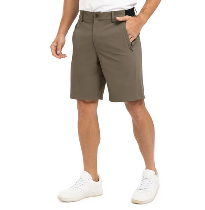 Men’s Lightweight Stretch Quick-Dry Casual Golf Shorts