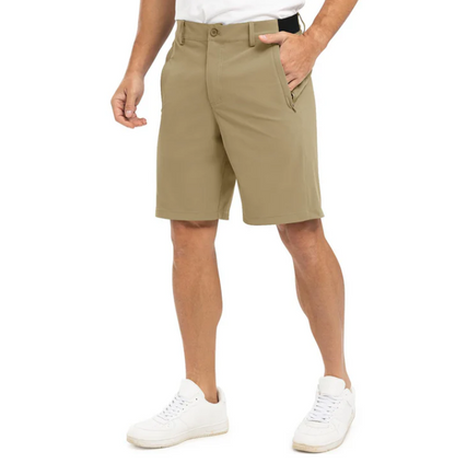 Men’s Lightweight Stretch Quick-Dry Casual Golf Shorts