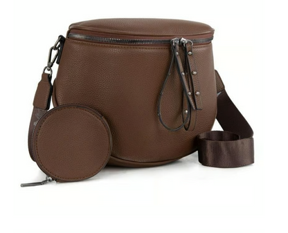 Women’s Large Crossbody Sling Bag with Coin Pouch