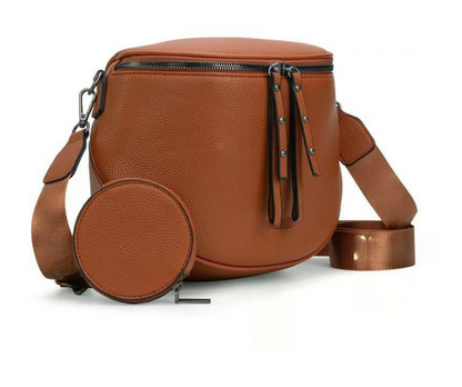 Women’s Large Crossbody Sling Bag with Coin Pouch