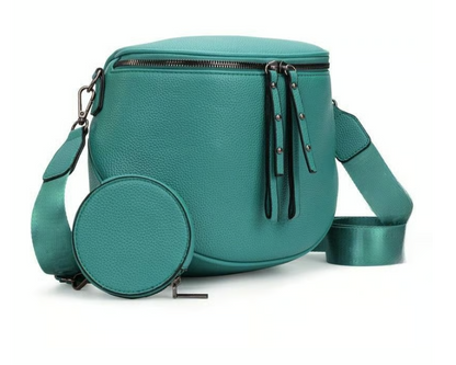 Women’s Large Crossbody Sling Bag with Coin Pouch
