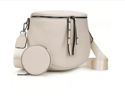 Women’s Large Crossbody Sling Bag with Coin Pouch