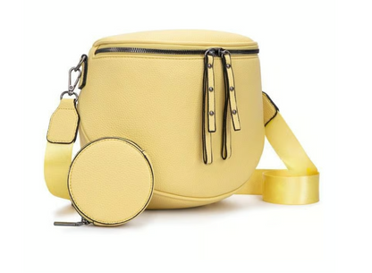 Women’s Large Crossbody Sling Bag with Coin Pouch
