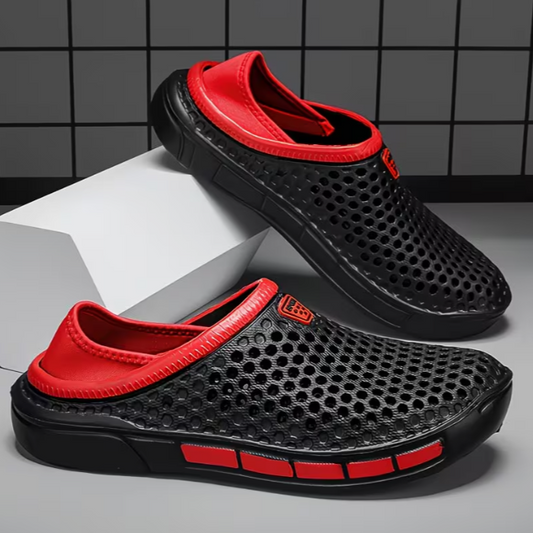 Men’s Breathable Slip-On Mesh Summer Clogs