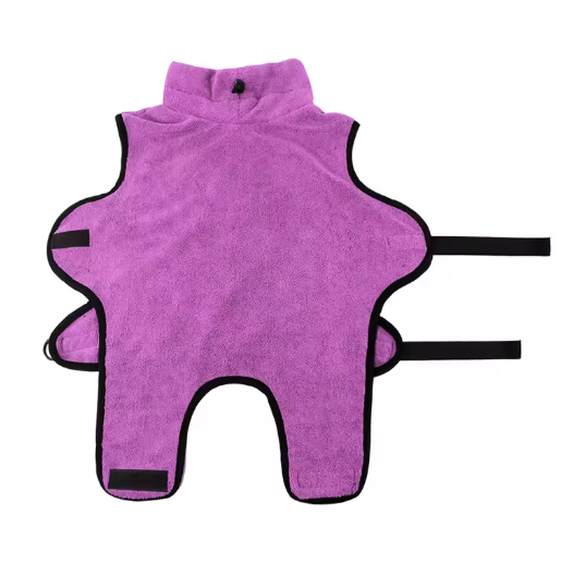 Pet Microfibre Quick-Dry Bathrobe Coat