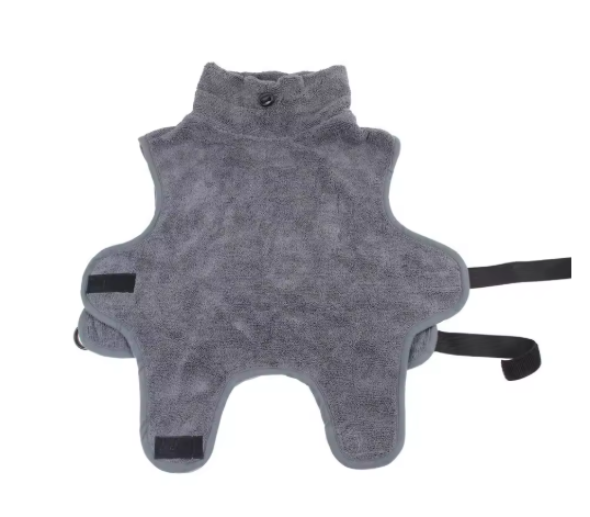 Pet Microfibre Quick-Dry Bathrobe Coat