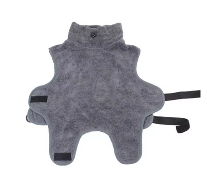 Pet Microfibre Quick-Dry Bathrobe Coat
