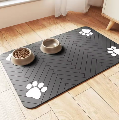 Pet Feeding Absorbent Waterproof Mat