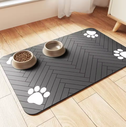 Pet Feeding Absorbent Waterproof Mat