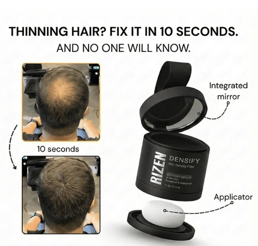 Men’s Hair Density Concealer Powder with Applicator