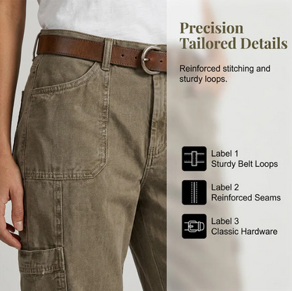 Women's Cargo Capri Trousers