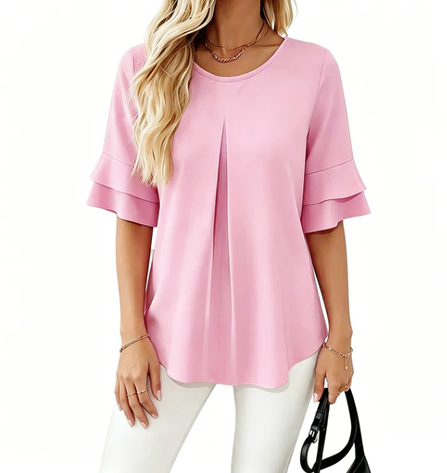 Women's Ruffle Sleeve Blouse