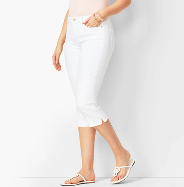 Women's Stretch Capri Jeans