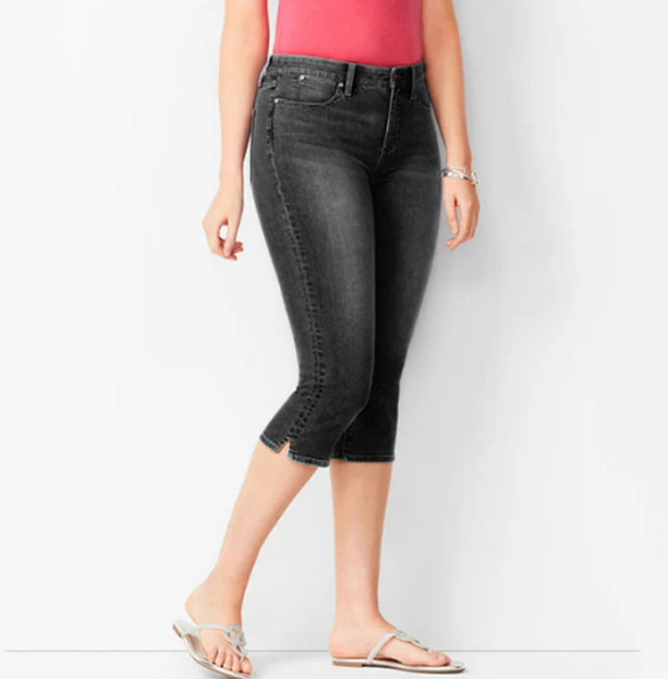 Women's Stretch Capri Jeans