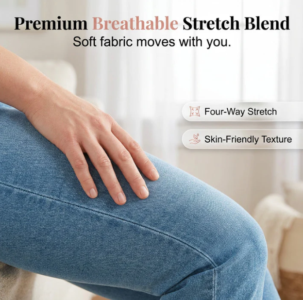 Women's Stretch Capri Jeans
