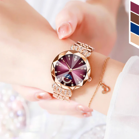 Women's Star and Moon Watch