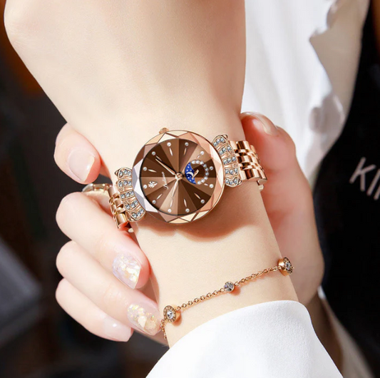 Women's Star and Moon Watch