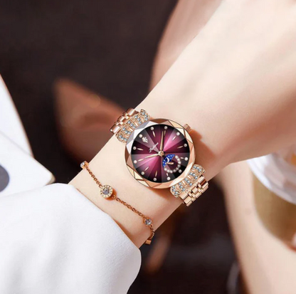 Women's Star and Moon Watch