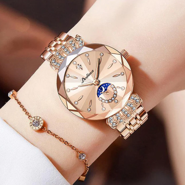 Women's Star and Moon Watch