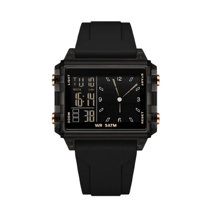 Transparent Digital Watch