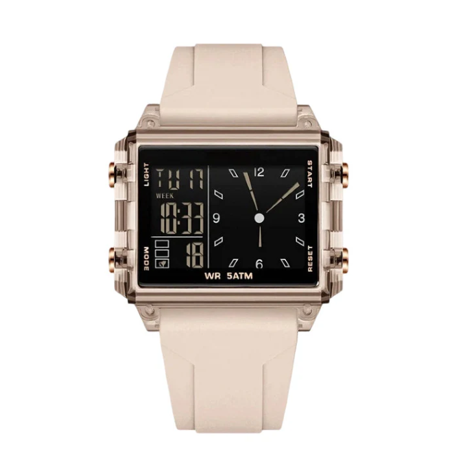 Transparent Digital Watch