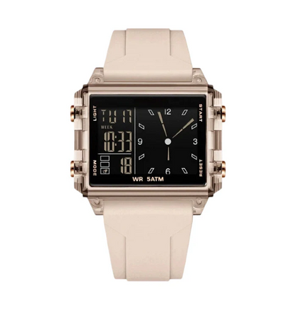 Transparent Digital Watch