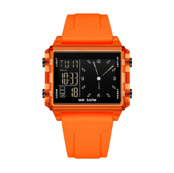Transparent Digital Watch