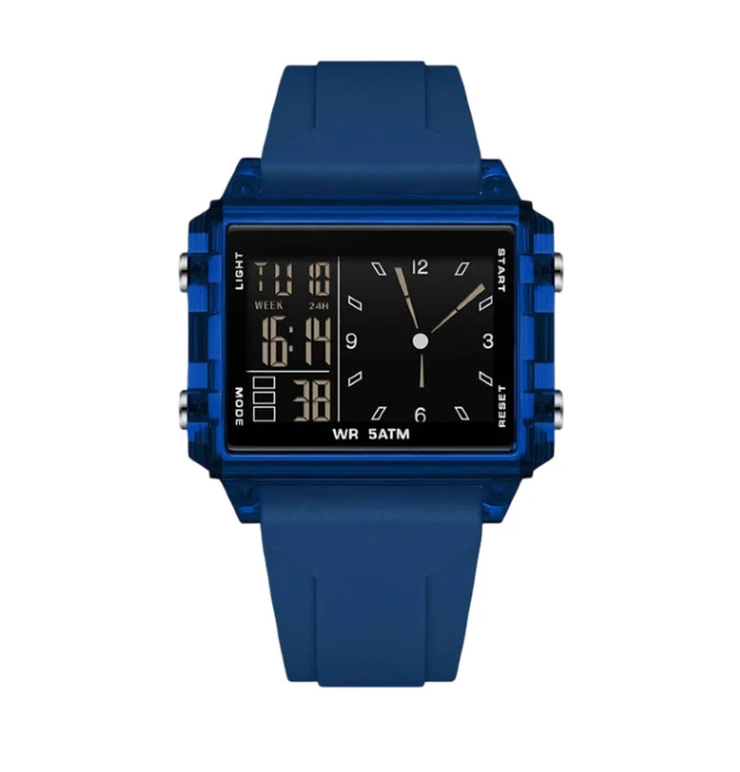 Transparent Digital Watch