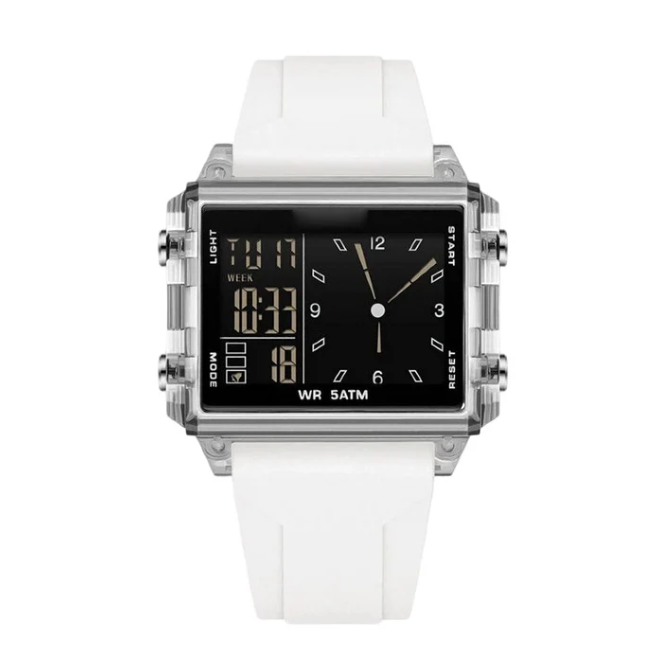 Transparent Digital Watch