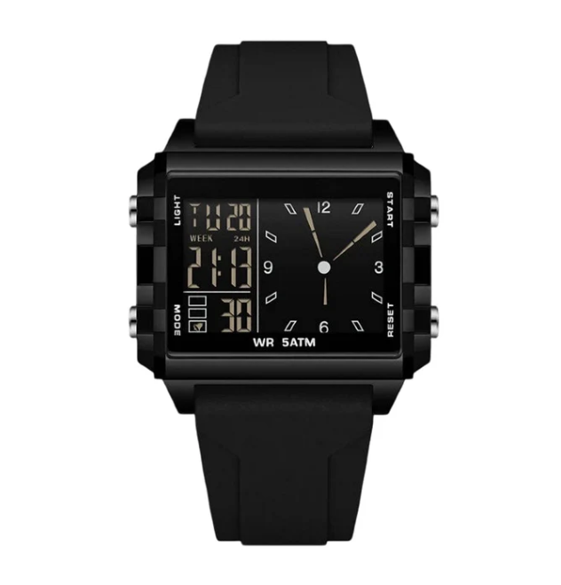 Transparent Digital Watch
