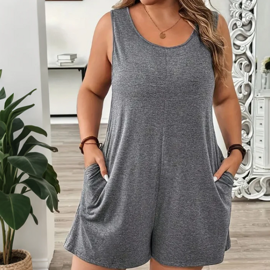 Women's Sleeveless Playsuit