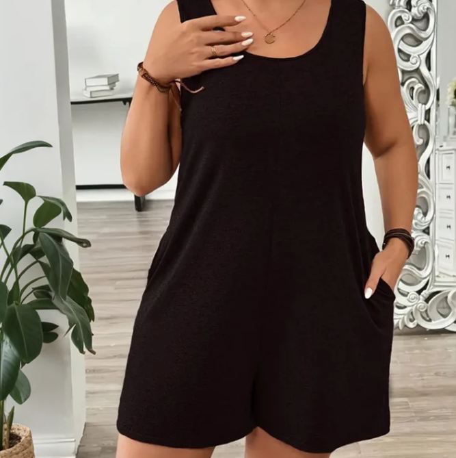 Women's Sleeveless Playsuit