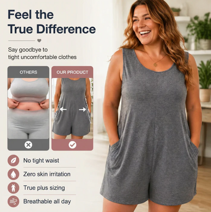 Women's Sleeveless Playsuit