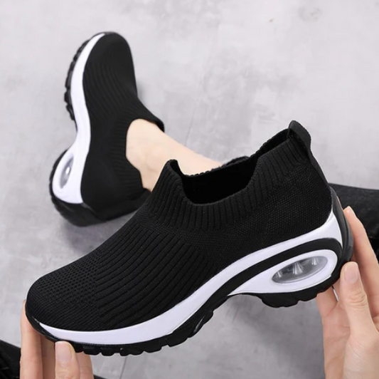 Women's Knitted Slip-On Trainers