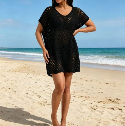 Women's Openwork Beach Cover-Up