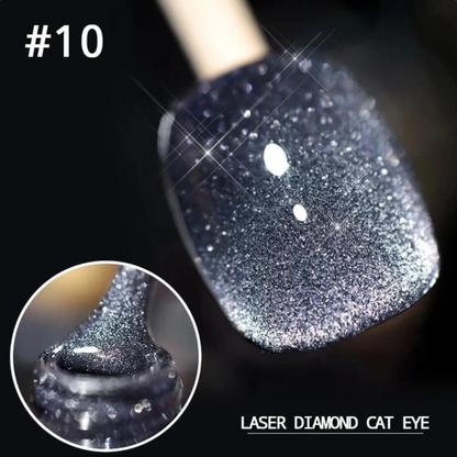 Women's Glitter Cat-Eye Gel Nail Polish