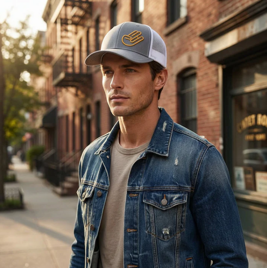 Mesh Snapback Baseball Cap