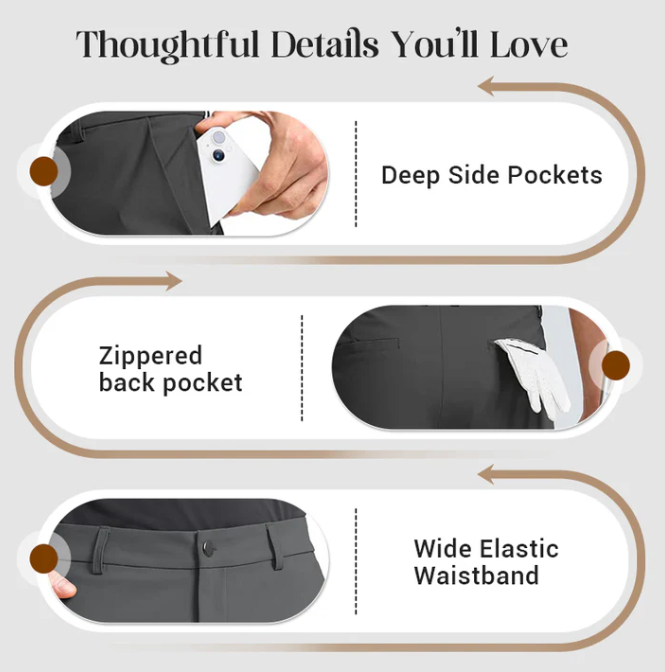 Men’s Quick-Dry Stretch Shorts