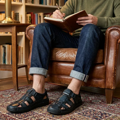 Men's Closed-Toe Summer Sandals