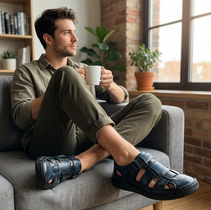 Men's Closed-Toe Summer Sandals