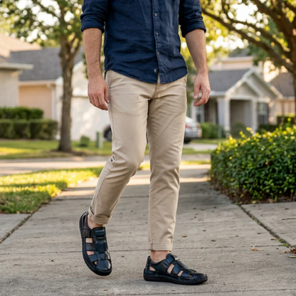 Men's Closed-Toe Summer Sandals